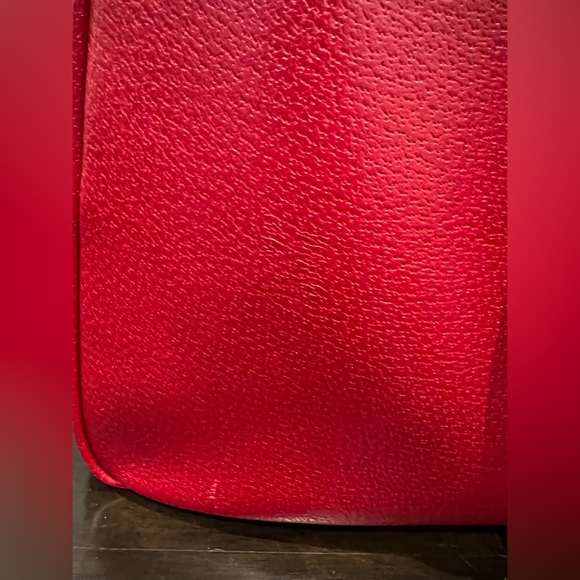 Authentic Prada Red Leather Bag - Picture 9 of 10